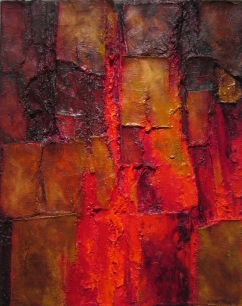 Staunching the Wound II, 2007. Oil on Canvas, 40 x 48cm
