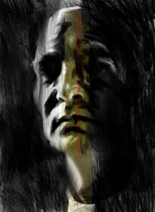 Greg shaw, 2013. "Day 75". Digital drawing, 1408 x 1920px.